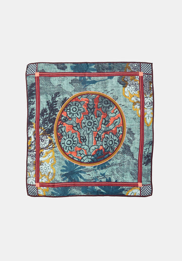 Scarf Square Indian Block
