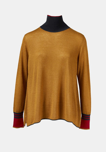 Top Key Turtle Neck Cumin