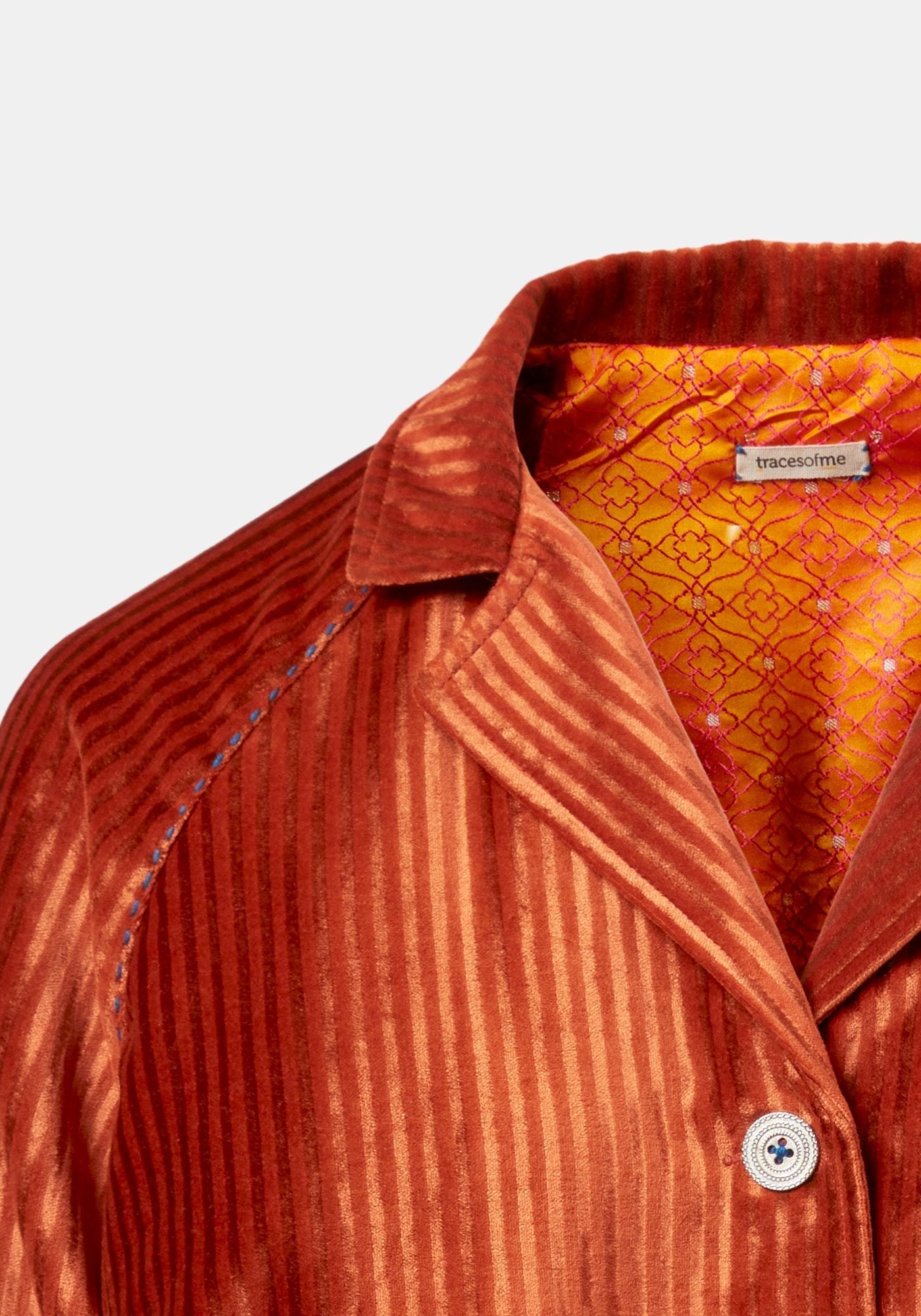 Coat Garconette Burnt Sienna - Traces of Me