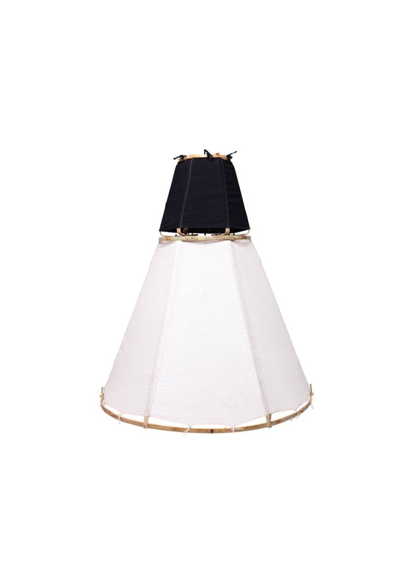 Lamp Tipy Big TOP/BOTTOM Bamboo - Traces of Me