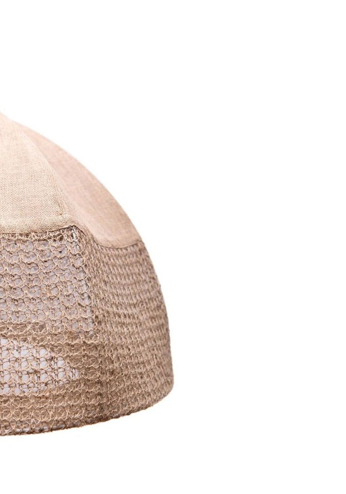 Lamp Half Balloon Jute