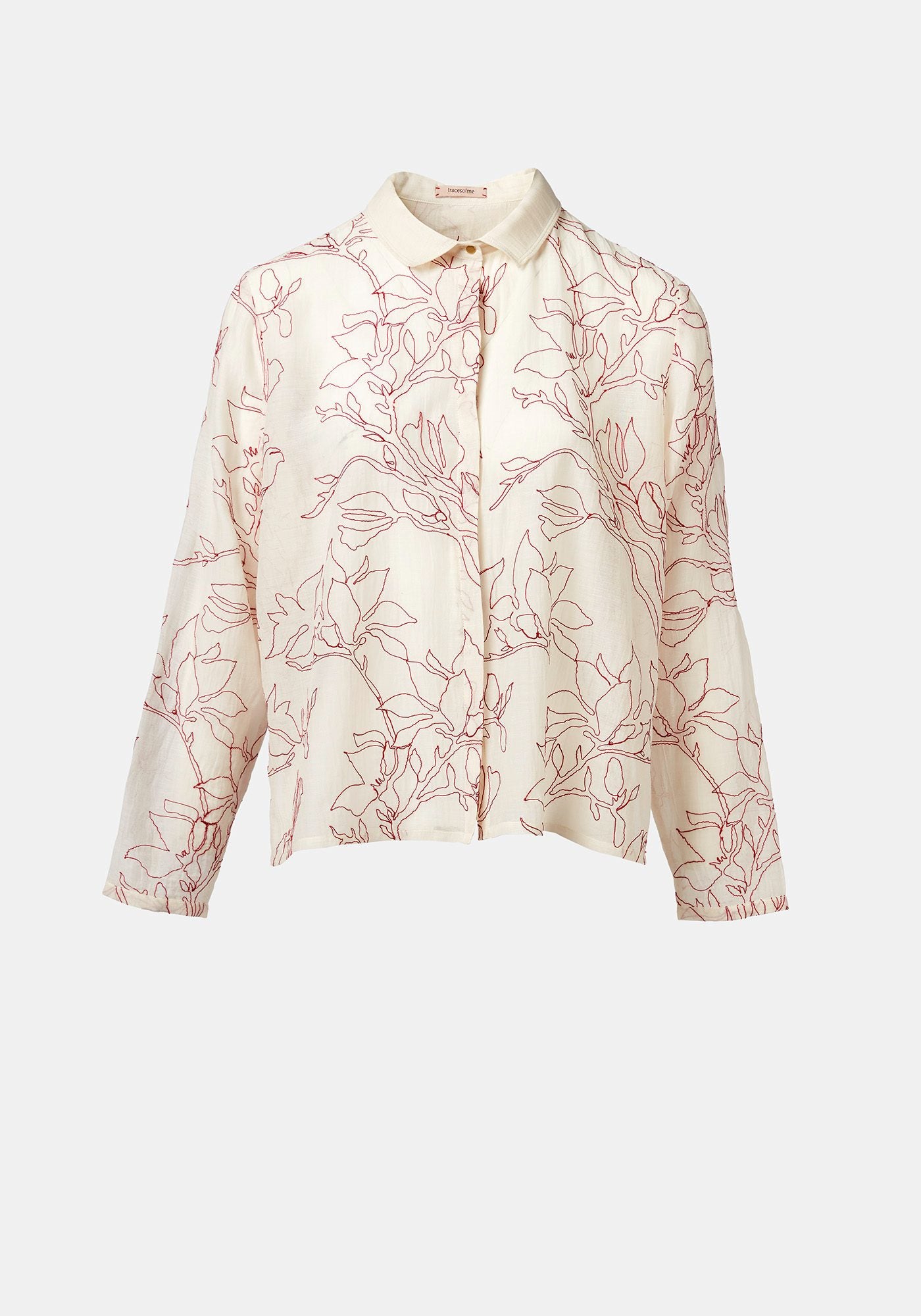 Shirt Anna Long Sleeves Magnolia Silver Green