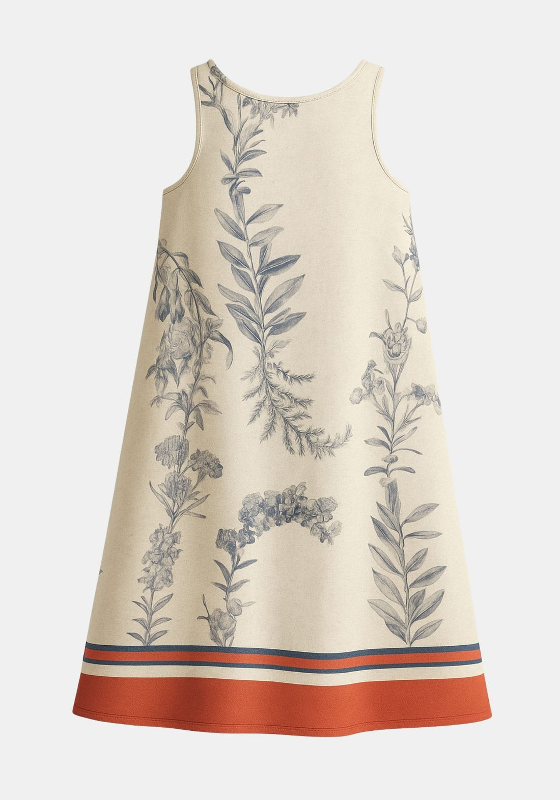 Dress Bailarina Flowers Crown Multicolour