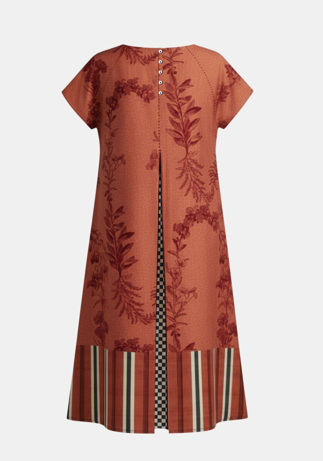 Dress Secrets Flowers Crown Burnt Ochre