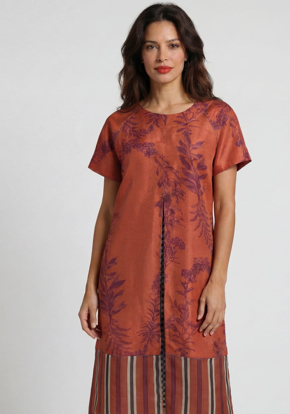 Dress Secrets Flowers Crown Burnt Ochre