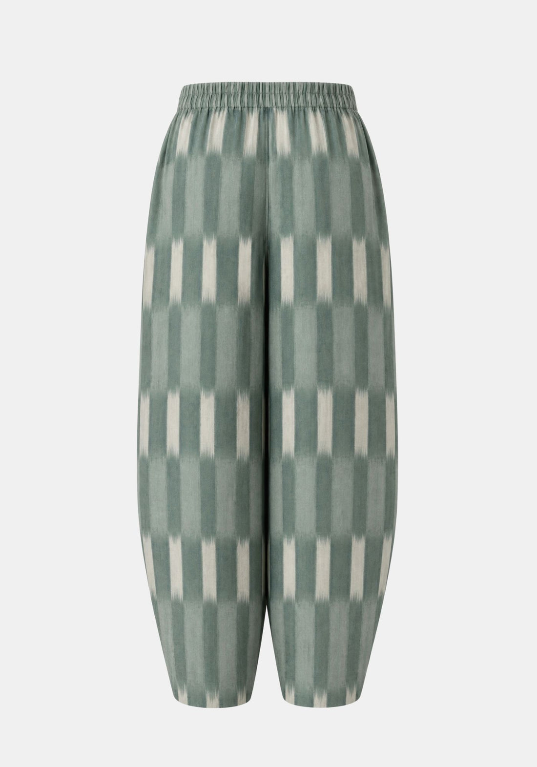 Trousers Oriental Checks Steel