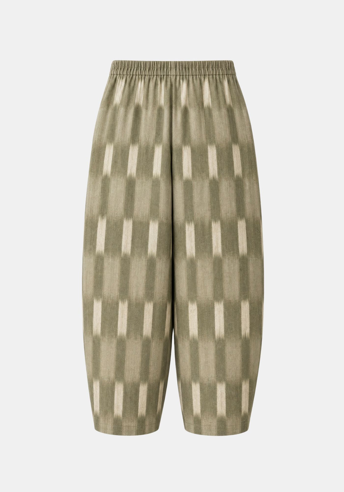 Trousers Oriental Checks Dried Herbs
