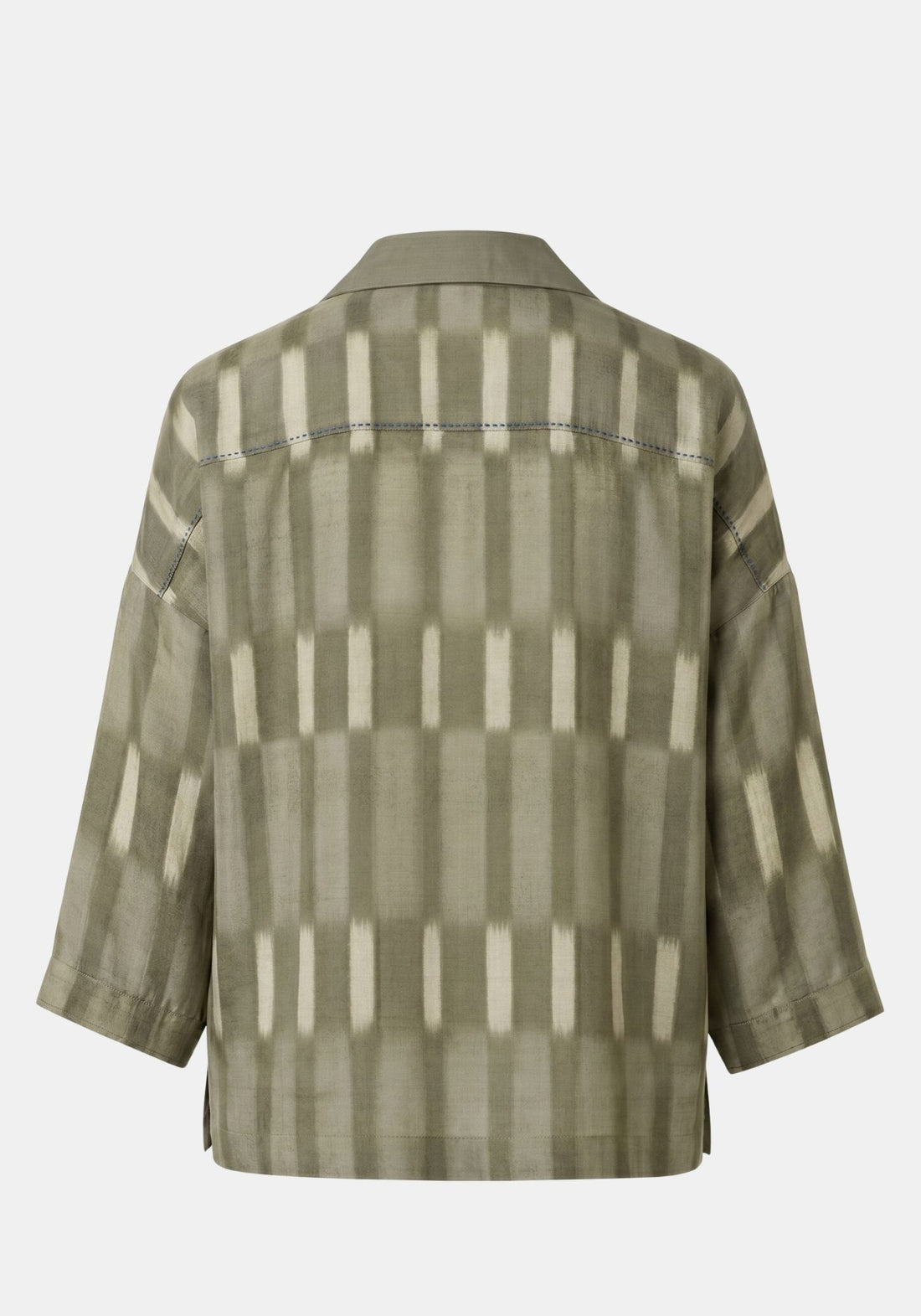 Shirt Botanic Collar Checks Dried Herbs