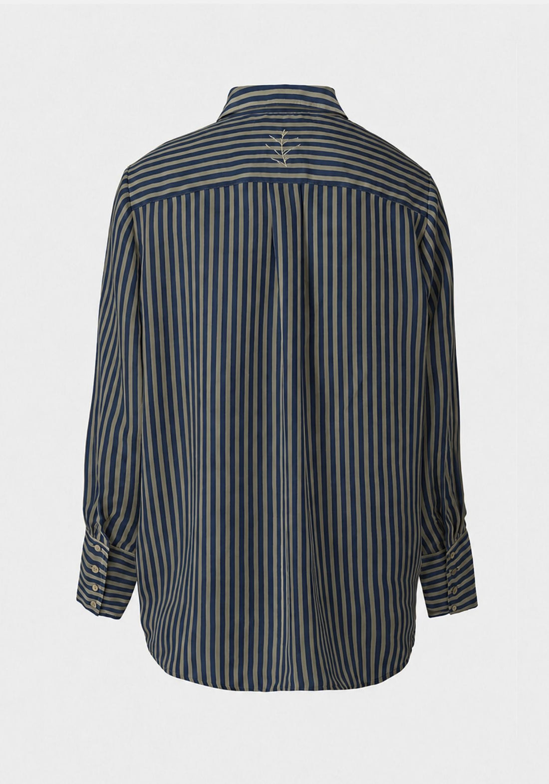 Shirt Simple Stripes Shaphire l Dried Herbs