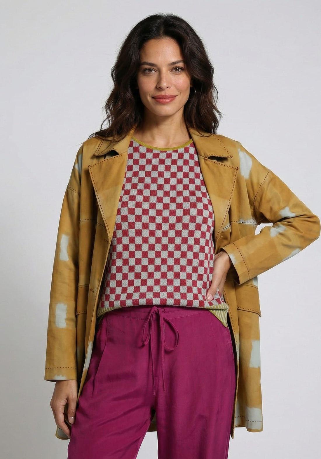 Coat Zed Centaurea Multicolour