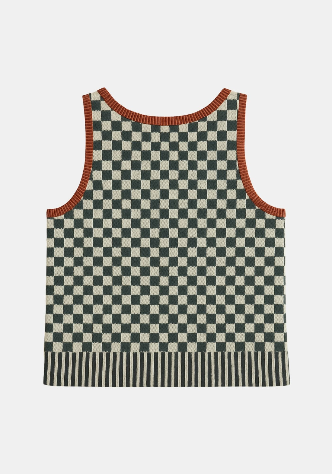 Top Free Mini checks Aloe Wash I Indigo