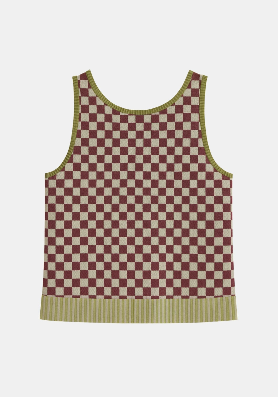 Top Free Mini checks Aloe Wash I Beet Red