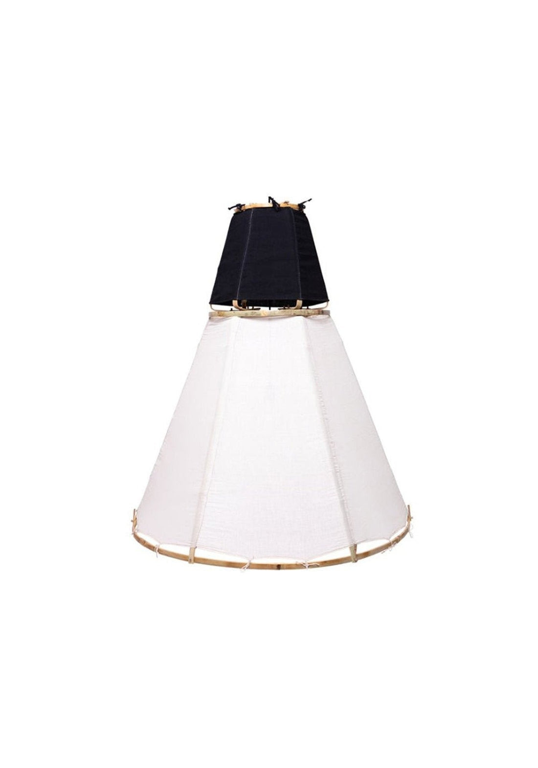 Lamp Tipy Big TOP/BOTTOM Bamboo - Traces of Me
